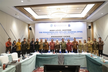 Perkuat Pengendalian Inflasi, TPID Provinsi Kepulauan Riau dan TPID DKI Jakarta Bersinergi dalam High Level Meeting