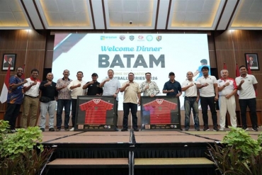 Dorong Kebangkitan Sepak Bola Batam, BP Batam Sambut Tim Batam Prime International Football Series 2026