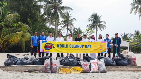 Riahi Villas by Swiss-Belhotel Nirup Island Tingkatkan Kepedulian terhadap Lingkungan melalui World Cleanup Day 2026
