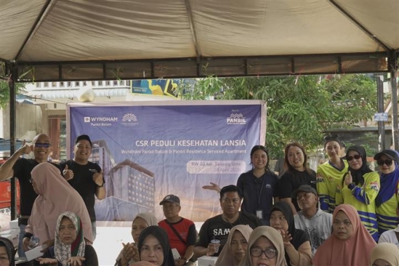 CSR Hari Kesehatan Lansia 2026  Wyndham Panbil Batam & Panbil Residence Lakukan Bakti Sosial di Tanjung Uma