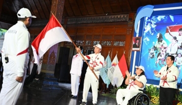 Bulu tangkis dan atletik andalan medali Indonesia di Asian Para Games
