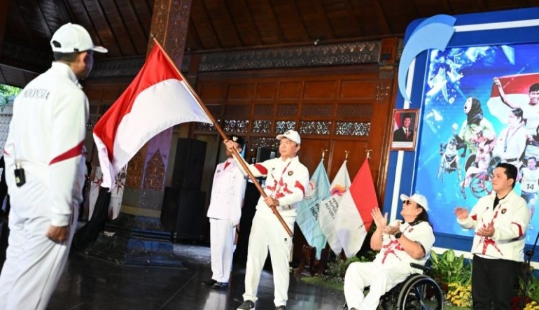 Bulu tangkis dan atletik andalan medali Indonesia di Asian Para Games
