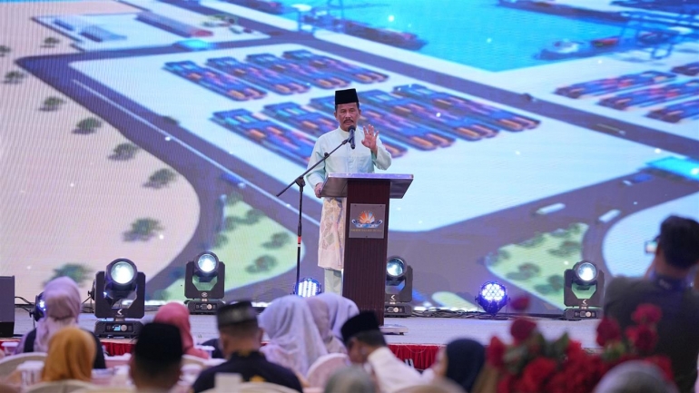 Muhammad Rudi Hadiri Malam Ta'aruf MTQH X Tingkat Provinsi Kepri