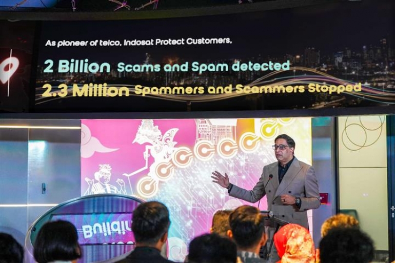 Indosat Hadang 2 Miliar Ancaman Spam dan Scam demi Lindungi Pelanggan