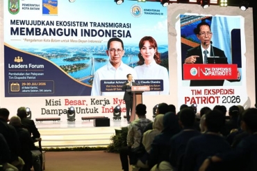 Di Forum Nasional, Amsakar Tegaskan Transmigrasi Jadi Penggerak Pemerataan Pembangunan