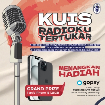 Peringati Ulang Tahun ke-49, Persatuan Radio Siaran Swasta Nasional Indonesia Hadirkan Program Khusus "RADIOKU TERTUKAR"