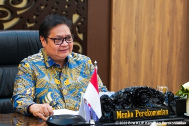 Berjuang Untuk Ibu Pertiwi Menjadi Salah Satu Pesan Menko Airlangga dalam Rapat Koordinasi Penempatan Calon Pekerja Migran Indonesia 2022