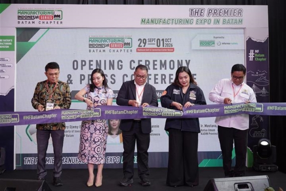 Manufacturing Indonesia Series - Batam Chapter 2026 Resmi Dibuka, Hadir sebagai Pameran Manufaktur Premier di Batam