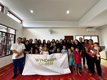Wyndham Panbil Batam berkolaborasi dengan Yayasan Ion Kennedia  dalam program "Food Rescue”