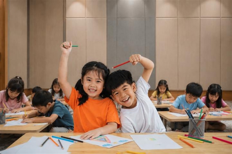 Wadahi Kreasikan Imajinasi dan Bakat Buah Hati, HARRIS Hotel Batam Center Gelar Lomba Mewarnai Anak Berhadiah Uang Tunai dan Piala