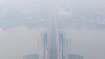 Status Kualitas Udara Palembang Pagi Ini Berbahaya, Malam Akan Hujan