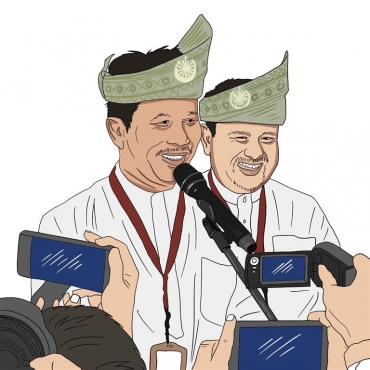 Rudi-Rafiq Siap Hadiri Pencabutan Nomor Urut Pilkada Kepri 2024