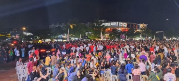 Lautan Massa dan Teriakan "Gubernur Kepri" Sambut HMR di Konser Rura Nauli, Malam Ini