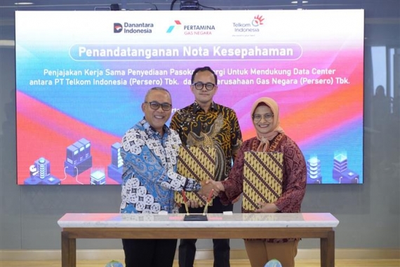 Telkom–PGN Dorong Ekosistem Green Digital Infrastructure Terintegrasi Bersama Mitra Global