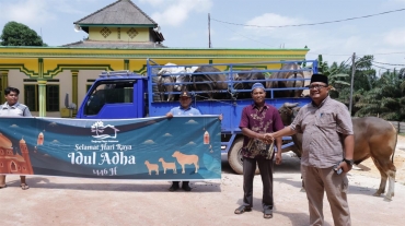 Panbil Group Sumbang Hewan Kurban, Rayakan Idul Adha 1446 H dengan Berbagi