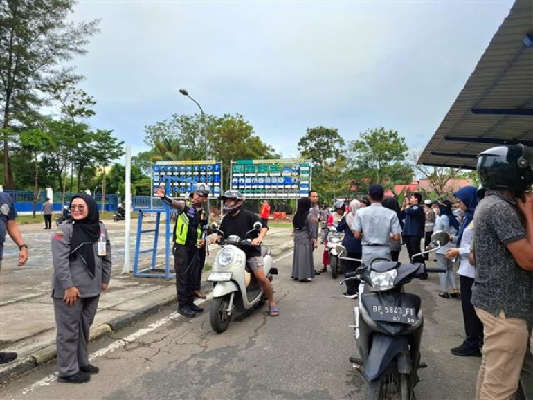 Dishub Batam Gelar Razia Gabungan, Dorong Kesadaran Tertib Lalu Lintas dan Pembayaran Pajak Kendaraan