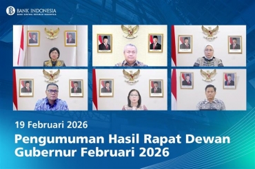 Hasil Rapat Dewan Gubernur BI Tetap Mempertahankan Rate Sebesar 4,75%,