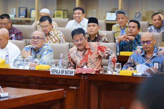 Agenda RDP bersama Komisi VI DPR RI, Kepala BP Batam Optimis Pertumbuhan Batam Capai Target