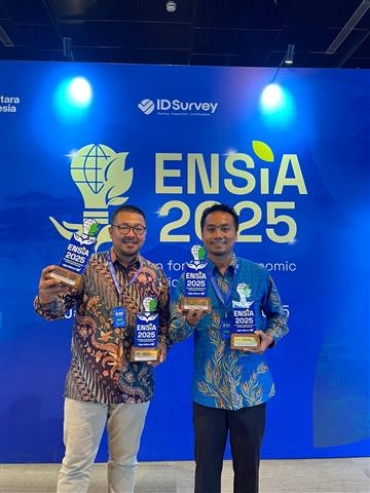 PLN Batam Raih Penghargaan ENSIA 2025, Bukti Komitmen pada Inovasi Lingkungan dan Sosial