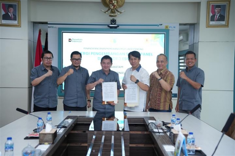 PLN Batam Gandeng PT Avecode Internasional Kembangkan Solar Panel dan Micro ESS Perkuat Kolaborasi untuk Energi Bersih dan Pencapaian Net Zero Emission
