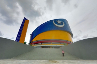 Curah Hujan Tinggi, BP Batam Sigap Tanggulangi Kerusakan Masjid Tanjak