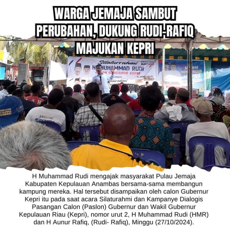 Tekad Majukan Kepri, HMR Disambut Hangat Ribuan Jemaat Pesta Puncak Tahun HKBP