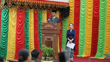 Pidato Sambutan Pertama, Kepala BP Batam Komitmen Tuntaskan Pembangunan Batam