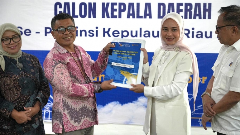 RSBP Batam Serahkan Hasil Pemeriksaan MCU Calon Kepala Daerah 2024  