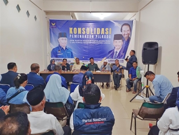 Menyala Abangku! DPD Nasdem Lingga Siap Menangkan Rudi-Rafiq di Pilkada Kepri