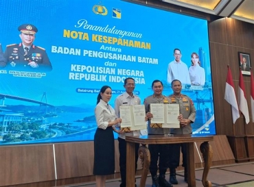 BP Batam dan Polri Resmi Teken MoU Pengamanan dan Penegakan Hukum