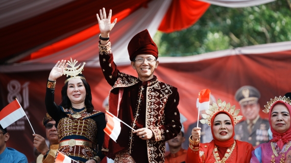 Semarak HUT ke-81 RI, BP Batam Turut Meriahkan Pawai Pembangunan