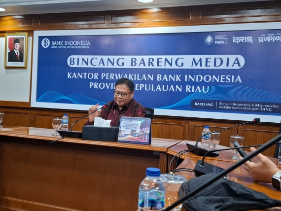 Inflasi di Provinsi Kepulauan Riau (Kepri) pada Mei 2026 tercatat masih dalam kondisi terkendali.