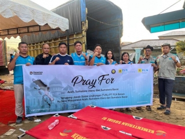 PLN Batam Bantu Korban Banjir Sumatera, Total Bantuan Rp2,7 Miliar