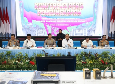 BARESKRIM POLRI TETAPKAN LIMA TERSANGKA KASUS BLACKOUT BATAM-BINTAN
