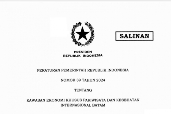 Presiden Jokowi tetapkan Batam sebagai KEK Pariwisata dan Kesehatan