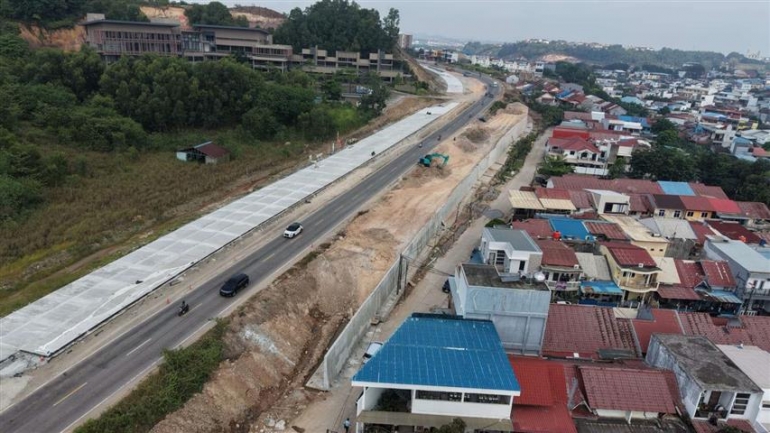Progres Capai 39,194 Persen, BP Batam Percepat Peningkatan Jalan Landing Point Fly Over – Simpang Lalan Madani