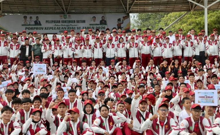 442 Atlet Batam Berlaga di Porprov Kepri 2026, Targetkan Juara Umum