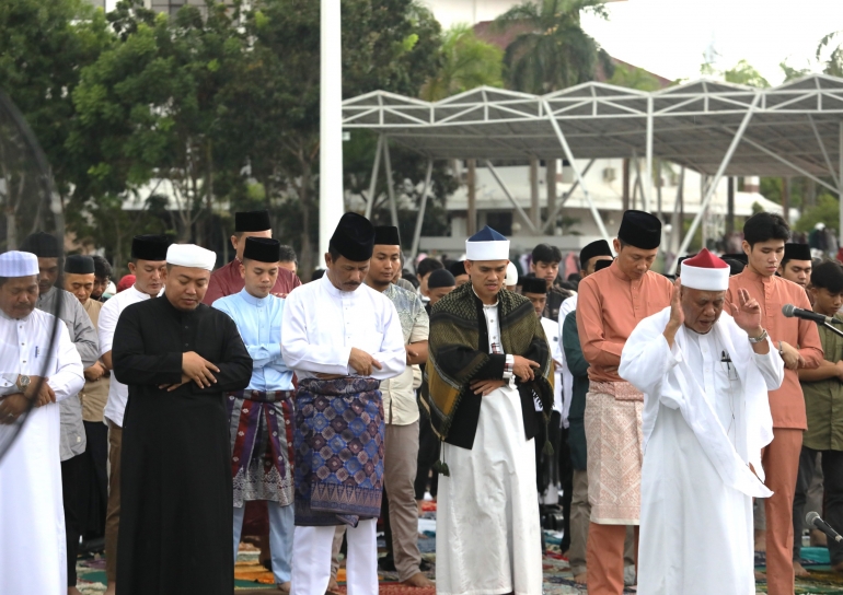 Muhammad Rudi Ajak Warga Rayakan Idul Fitri Dengan Menjaga Kebersamaan dan Kekompakan