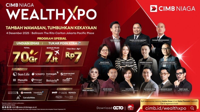 CIMB Niaga Hadirkan Solusi Wealth Management Terkini melalui Wealth Xpo 2025