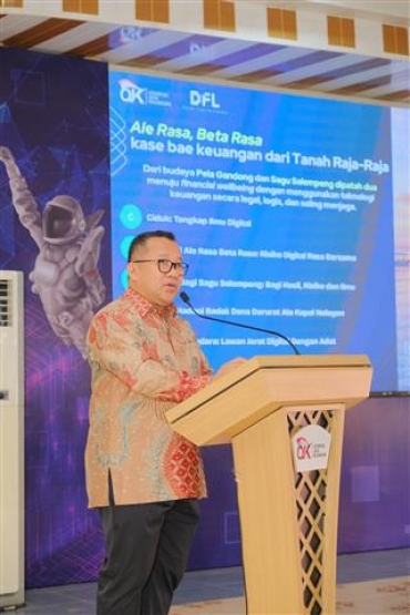 OJK AJAK GENERASI MUDA KRITIS DAN BIJAK PAHAMI ASET KRIPTO: Digital Financial Literacy (DFL) di Universitas Pattimura, Ambon