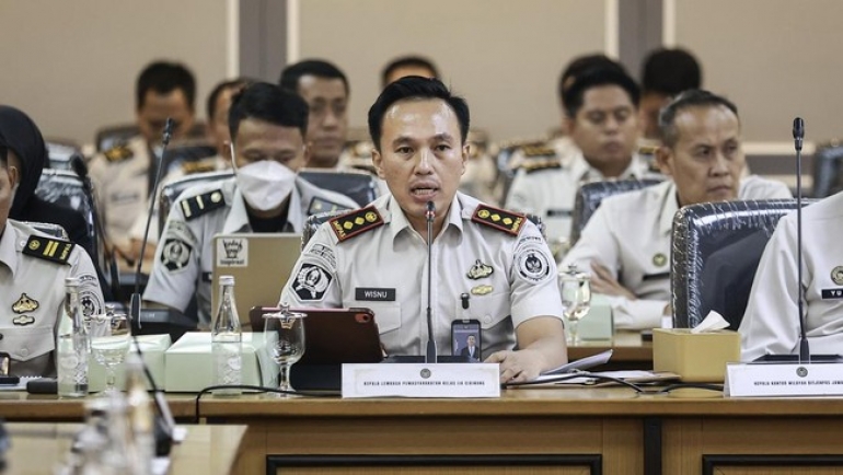 Poin-Poin Rapat Dirjen PAS-Kalapas Cibinong Nonaktif dengan DPR