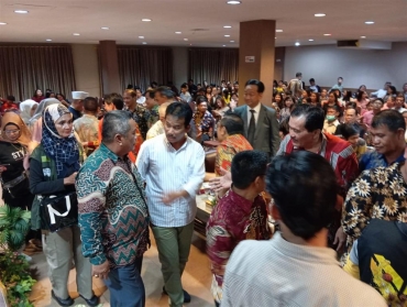 Hadiri Undangan Ultah ke- 28 FKAG, Rudi Ajak Jemaat Kristiani Kompak Bangun Tanjungpinang dan Kepri