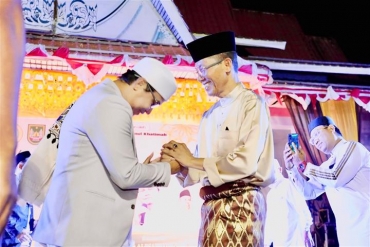 Belakang Padang Bershalawat Jilid 2, Amsakar Ajak Warga Teladani Akhlak Rasulullah