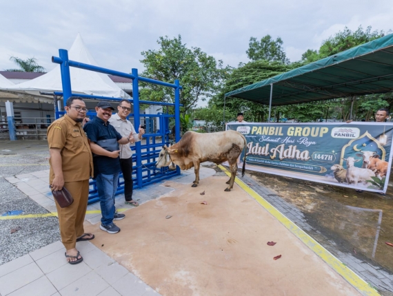 SAMBUT IDUL ADHA 1447 H, PANBIL GROUP KEMBALI  SALURKAN HEWAN KURBAN KE BERBAGAI WILAYAH DI BATAM