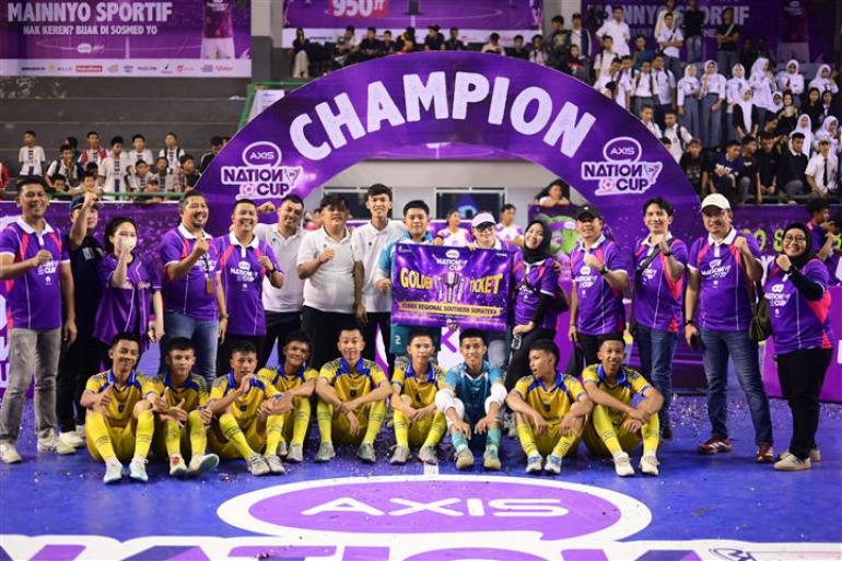 “Laga Para Juara” Berlanjut di Palembang Final Regional AXIS Nation Cup 2026 Southern Sumatra Siapkan Wakil ke Panggung Nasional