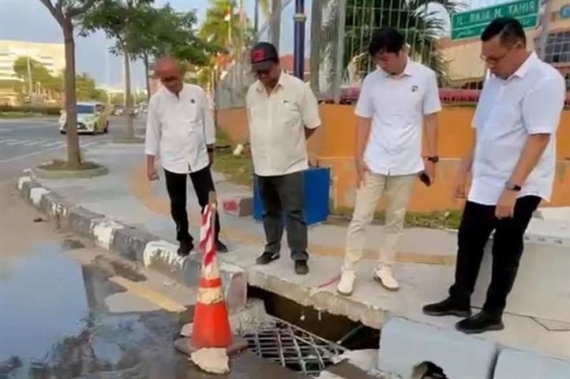 BP Batam Uji Sistem Subdrain di 18 Titik Rawan Genangan Batam Center