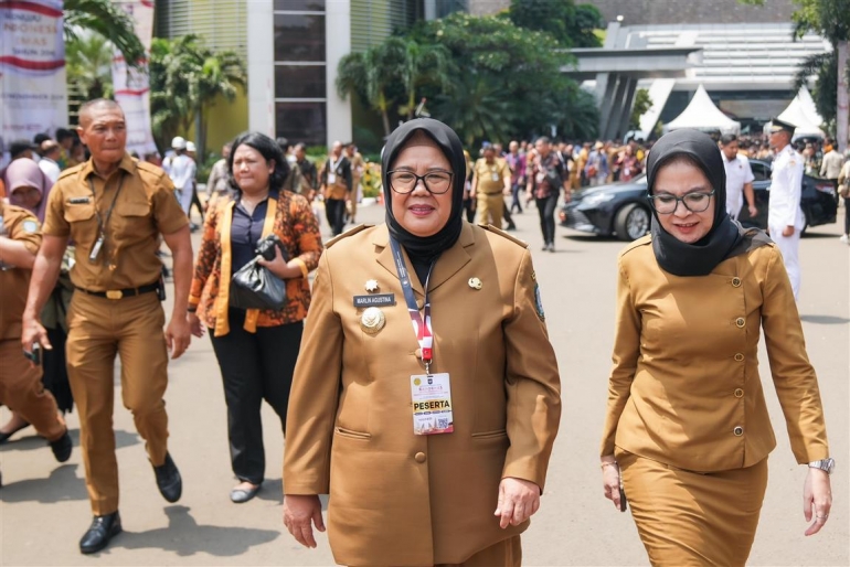 Hadiri Rakernas Bersama Presiden, Marlin Sampaikan Pentingnya Efisiensi