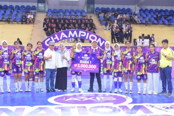 Dua Kali Juara Regional SMAN 25 Batam Bawa Mimpi Futsal Putri Kepulauan Riau ke Grand Champion AXIS Nation Cup 2026