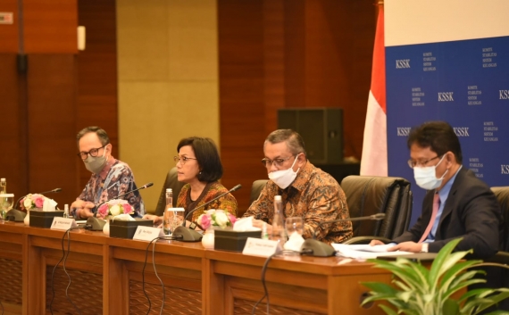 HASIL RAPAT KSSK TRIWULAN II 2022: KSSK ANTISIPATIF TERHADAP TANTANGAN GLOBAL MELALUI KOORDINASI YANG LEBIH ERAT