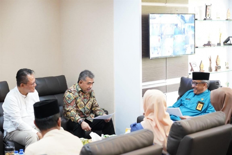 Kanwil Kepri Koordinasikan Data Pengajuan PTSL dan Pesisir Dengan Pemko Batam